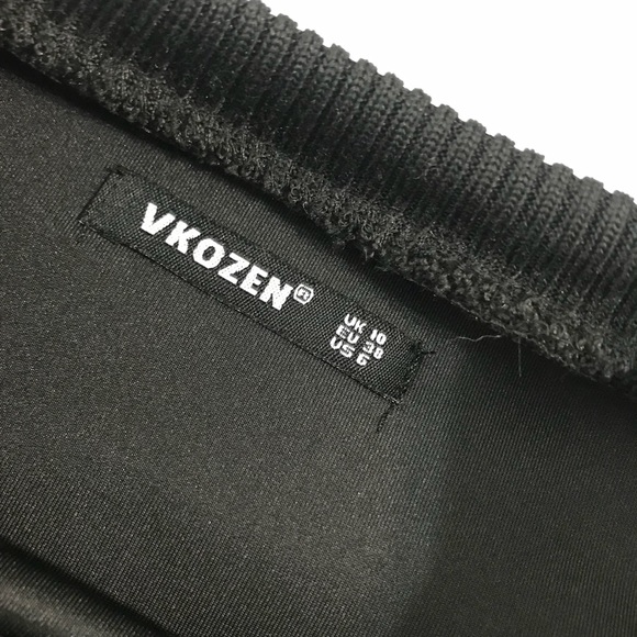 Vkozen scuba sweater dress with velvet heart - Picture 6 of 7